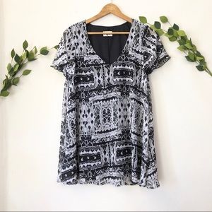 Show Me Your MuMu Kylie gray and black dress